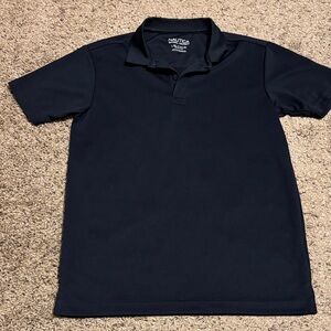 Nautica Boy’s Dark Black Polo Shirt